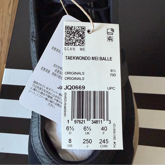Adidas Women’s Taekwondo Mei Ballet W Athletic Shoes Size 8 - Picture 8 of 12